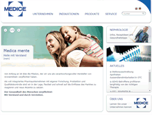 Tablet Screenshot of medice.at