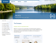 Tablet Screenshot of medice.de
